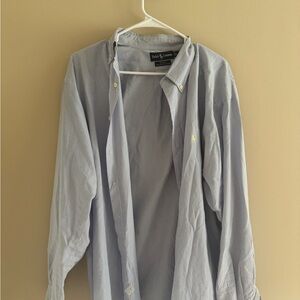 Ralph Lauren Blue Button Down Shirt
